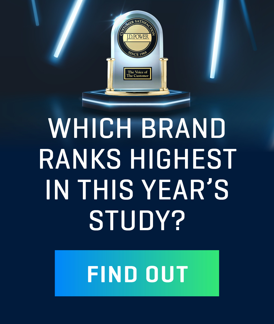 Which brand ranks highest in this year's study?