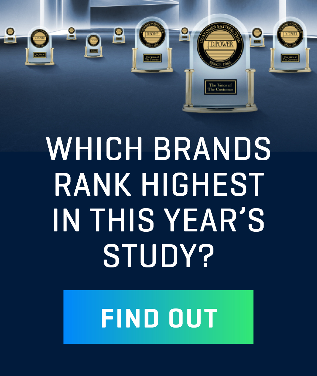 Which brands rank highest in this year's study?